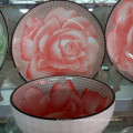 керамическая ваза с фруктами,фарфор суп чаша комплект